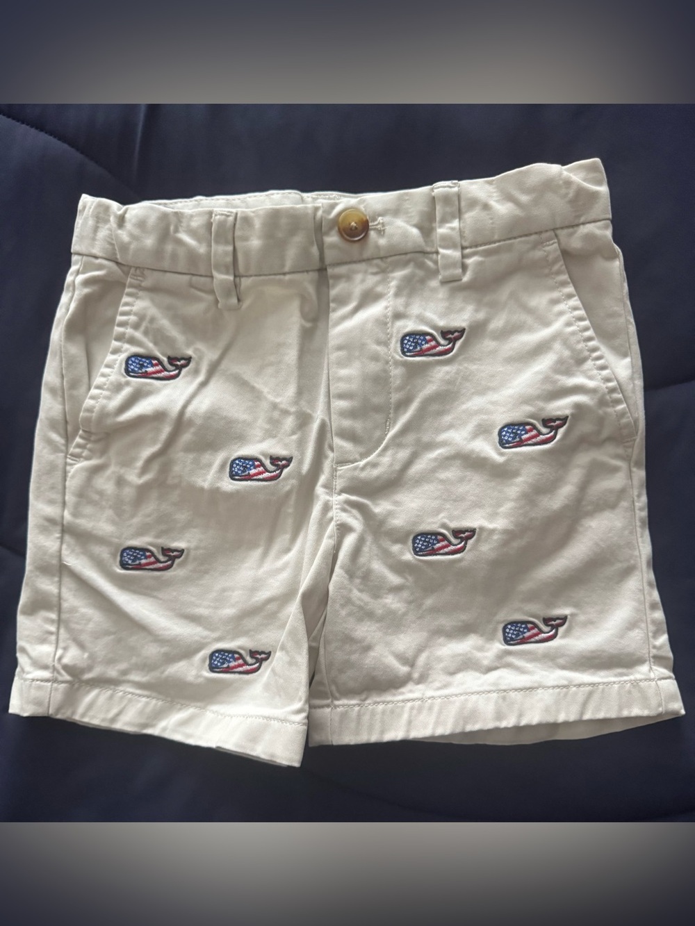 Vineyard Vines American Flag Breaker Shorts - size 4T